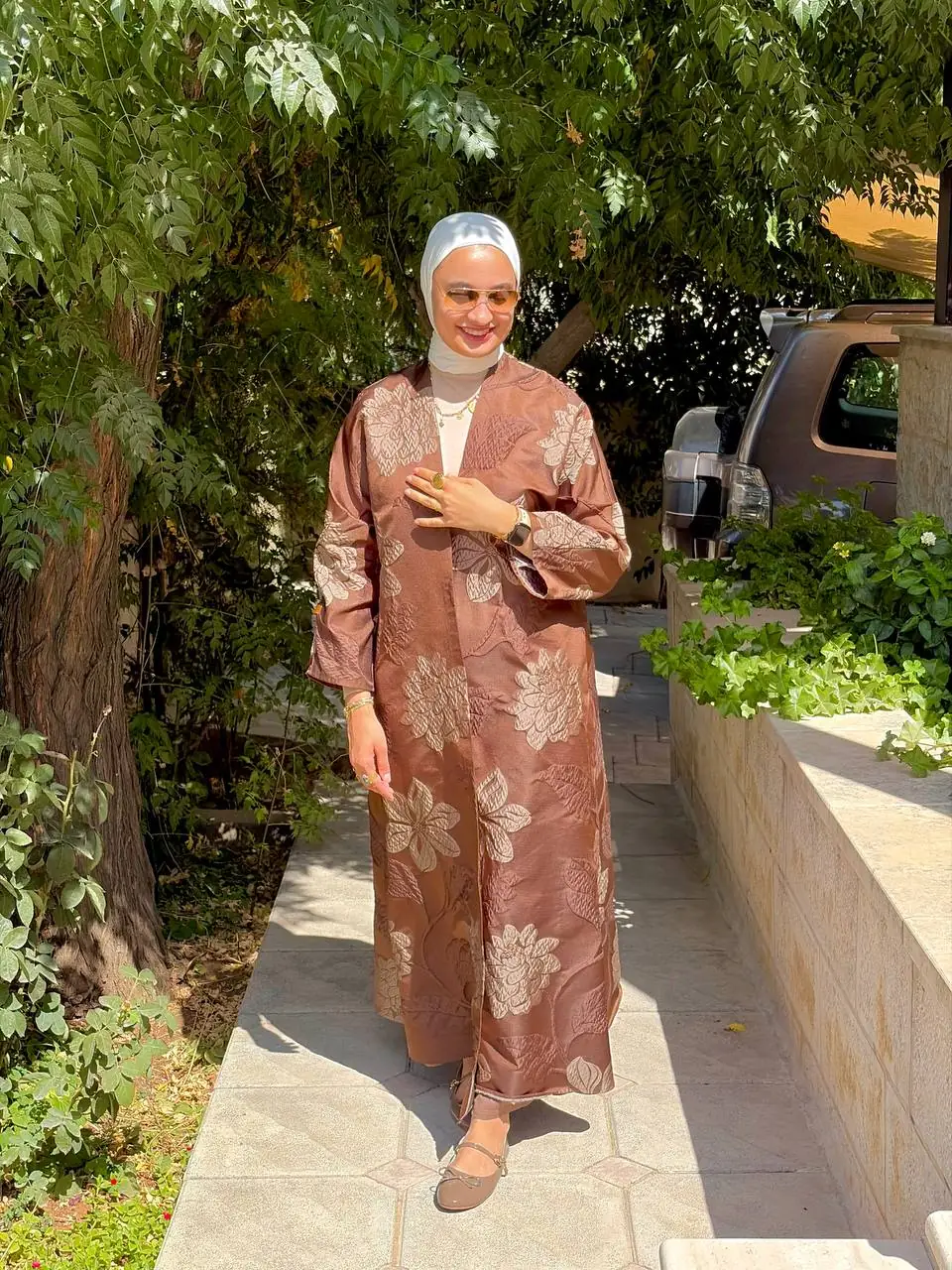 Autumn Bloom Abaya